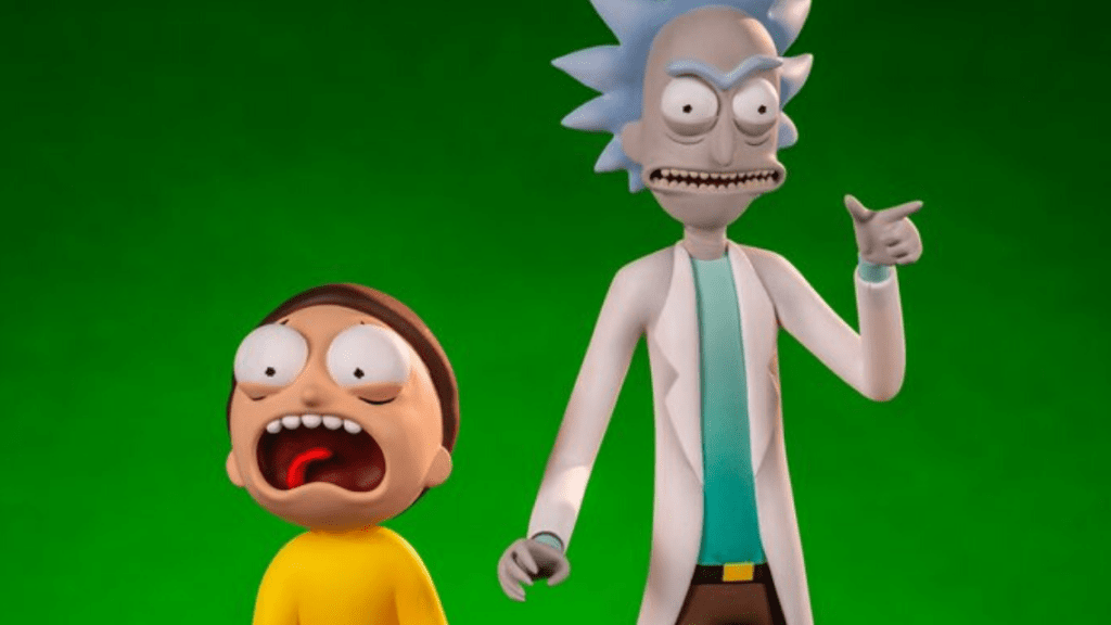 rick and morty deluxe figure set