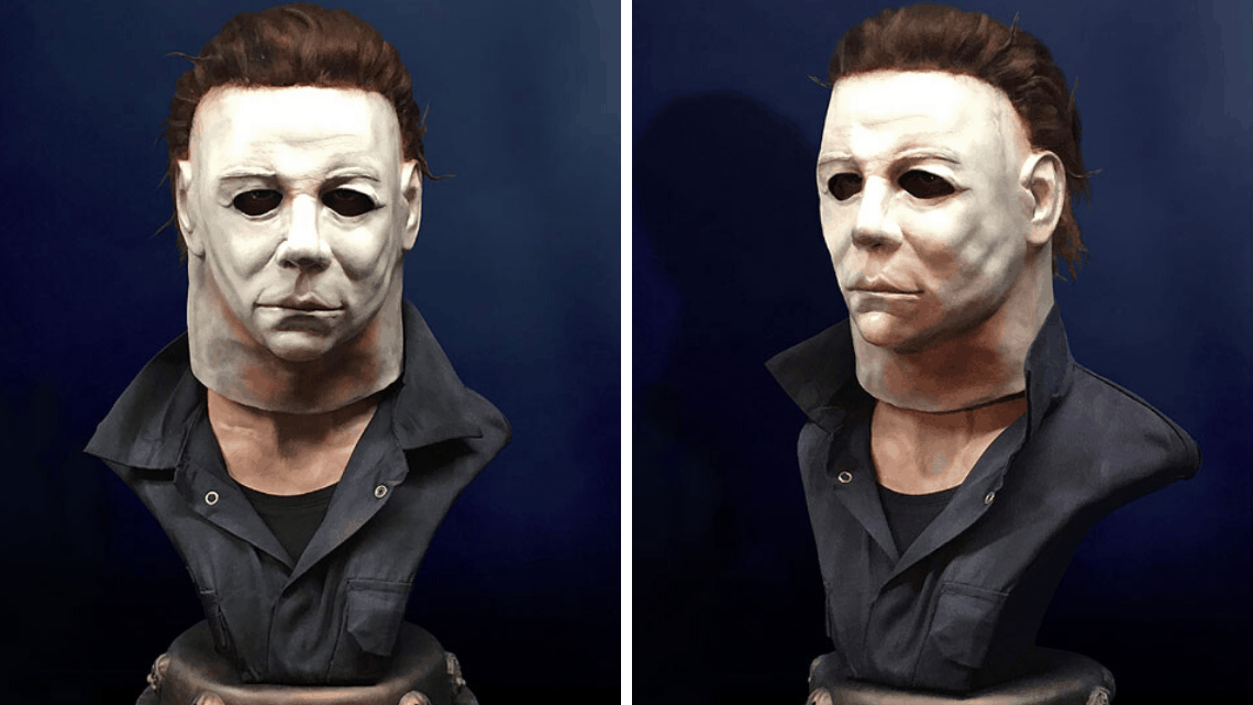 HALLOWEEN is Never Over if You Own This Life-Size MICHAEL MYERS Bust ...